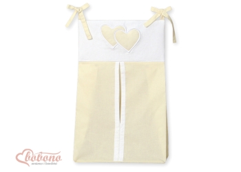 Vaippapussi - Hanging Hearts  Norsunluu