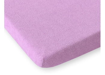 Vauvan frotee-lakana pinnasänkyyn 140x70cm Violetti