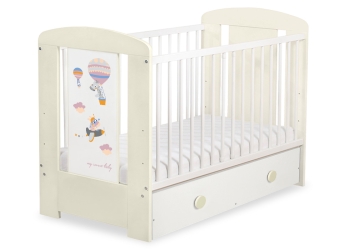 Vauvan sänky 120x60cm Hullu susi +Säilytyslaatikko   MAXI