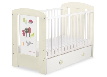 Vauvan sänky 120x60cm Hullu susi +Säilytyslaatikko   MAXI Metsä