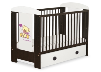 Vauvan sänky 120x60cm Nalle + Säilytyslaatikko   MAXI