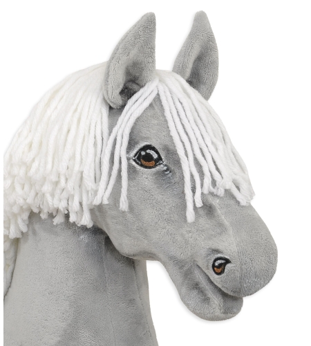 Harmaa Keppihevonen Hobby Horse