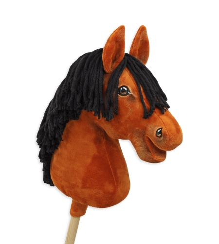 Hobby Horse Keppihevonen - Vaaleanruunikko Hevonen, Musta Harja A3