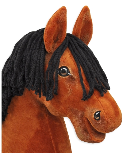 Hobby Horse Keppihevonen - Vaaleanruunikko Hevonen, Musta Harja A3