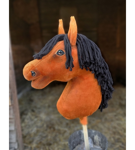 Hobby Horse Keppihevonen - Vaaleanruunikko Hevonen, Musta Harja A3