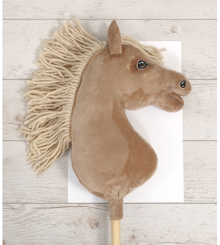 Hobby Horse Keppihevonen - Vaaleanruunikko Hevonen, Musta Harja A3
