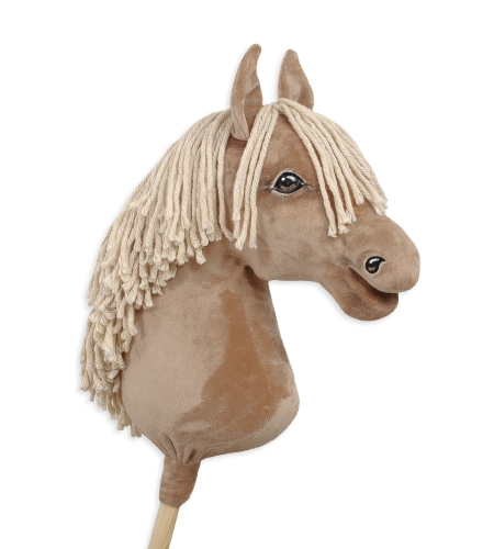 Hobby Horse palomino, pitkä vaalea harja valkoinen piirto
