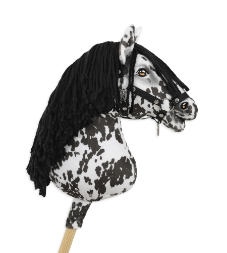 Hoby Horse Musta Valkoinen Leopardi