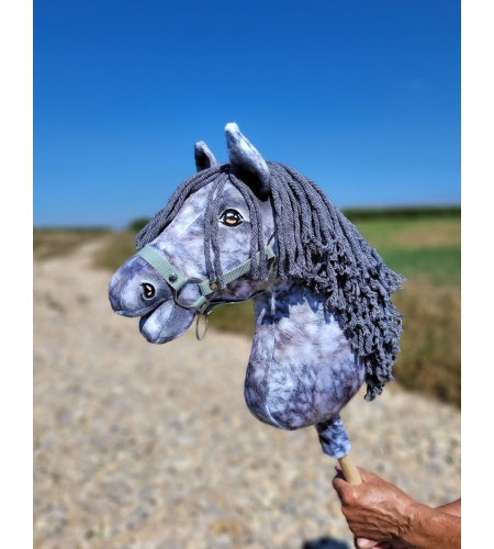 Keppihevonen - Hobby Horse A3 Dapple Gray Harmaa Harja