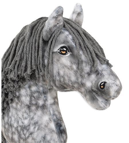Keppihevonen - Hobby Horse A3 Dapple Gray Harmaa Harja