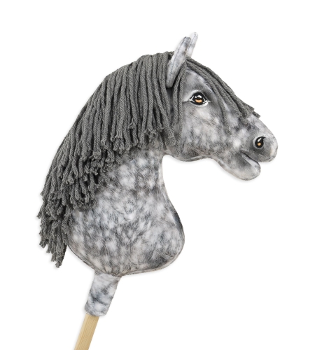Keppihevonen - Hobby Horse A3 Dapple Gray Harmaa Harja