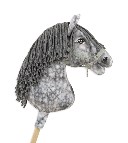 Keppihevonen - Hobby Horse A3 Dapple Gray Harmaa Harja