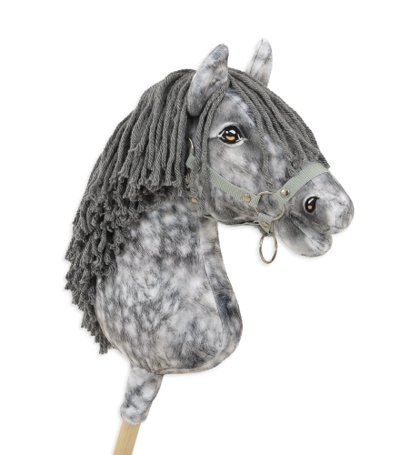 Keppihevonen - Hobby Horse A3 Dapple Gray Harmaa Harja