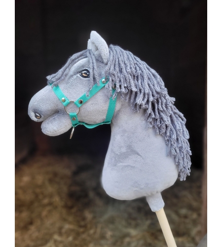 Keppihevonen - Hobby Horse A3 Harmaa Hevonen, Harmaa Harja