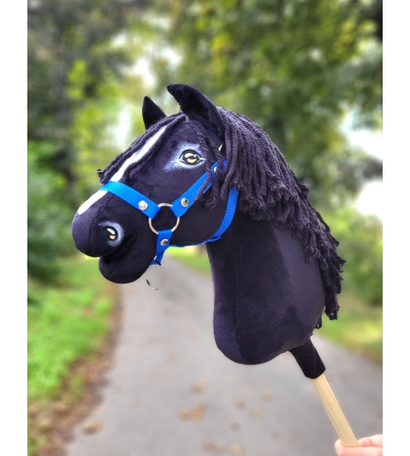 Keppihevonen - Hobby Horse A3, Musta, Valkoinen Piirto