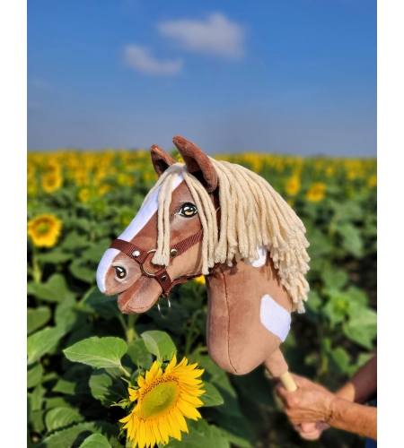 Keppihevonen - Hobby Horse A3 Mustang Bay Beige Harja