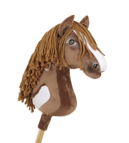 Keppihevonen - Hobby Horse A3 Mustang Bay Ruskea Harja