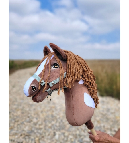 Keppihevonen - Hobby Horse A3 Mustang Bay Ruskea Harja