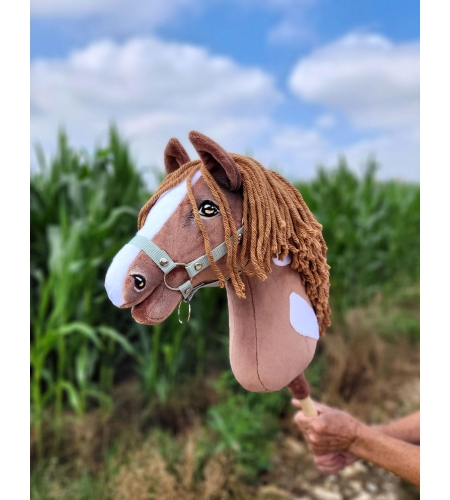 Keppihevonen - Hobby Horse A3 Mustang Bay Ruskea Harja