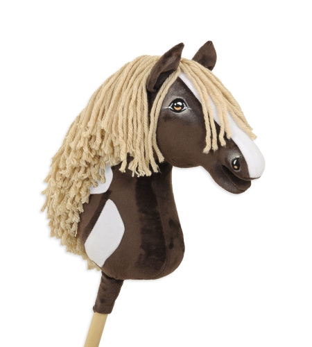 Keppihevonen - Hobby Horse A3 Mustang Western Dark Bay Beige Harja
