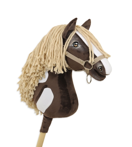 Keppihevonen - Hobby Horse A3 Mustang Western Dark Bay Beige Harja