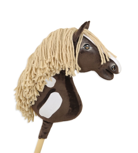 Keppihevonen - Hobby Horse A3 Mustang Western Dark Bay Beige Harja