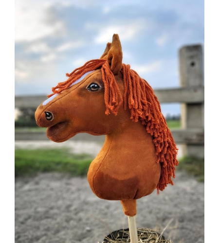 Keppihevonen - Hobby Horse A3 Ruunikko Hevonen