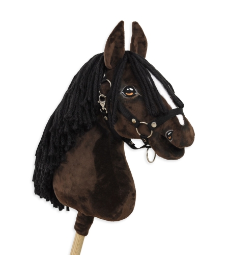 Keppihevonen - Hobby Horse A3 Tumma Punaruunikko Musta Harja