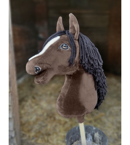Keppihevonen - Hobby Horse A3 Tumma Punaruunikko Musta Harja