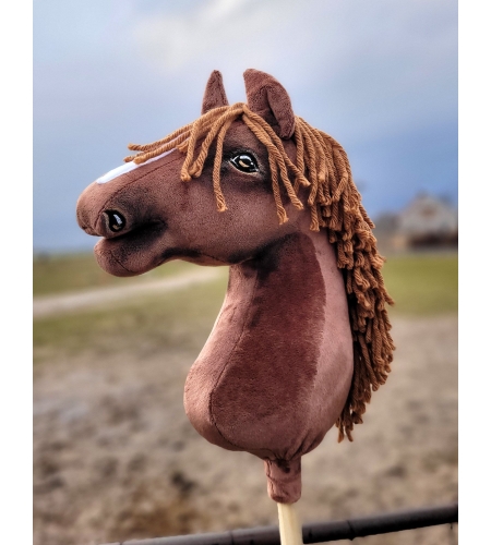 Keppihevonen - Hobby Horse A3 Tumma Ruunikko Tumma Harja
