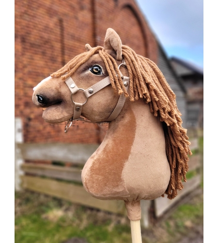 Keppihevonen - Hobby Horse A3 Vaalea Ruunikko Hevonen, Vaalea Harja