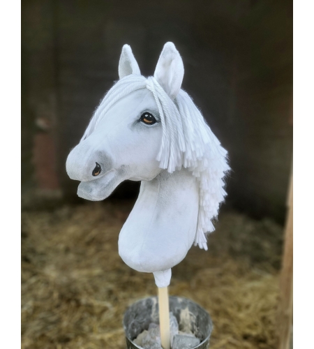 Keppihevonen - Hobby Horse A3 Valkoinen