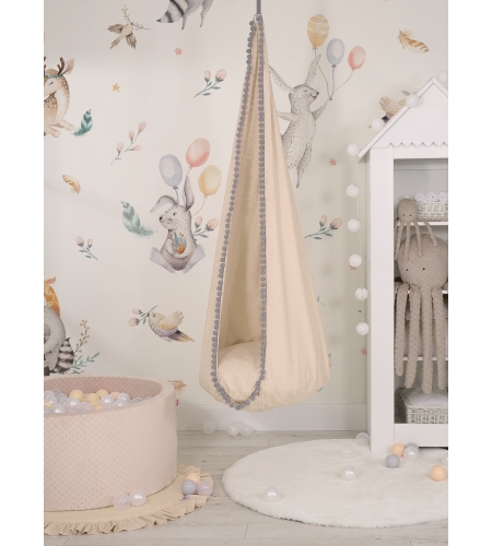 Lasten Riippukeinu Cocoon   Beige