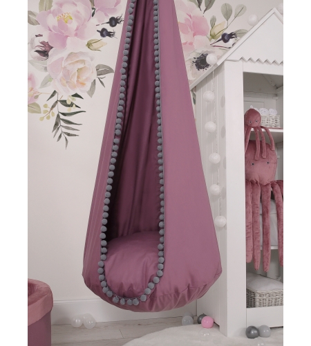 Lasten Riippukeinu Cocoon   Pastellinvioletti