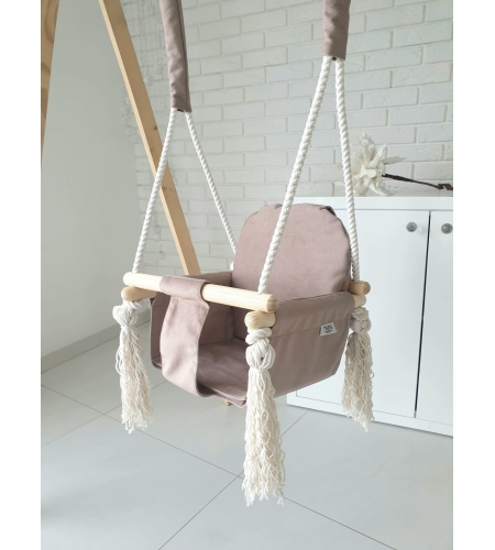 Sisäkäyttöön Sopiva Vauvan Keinulauta Beige Pupu
