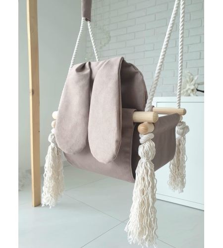 Sisäkäyttöön Sopiva Vauvan Keinulauta Beige Pupu