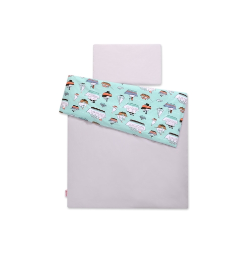 2-osainen pussilakanasetti lapselle 140x200 Junior - Minttu