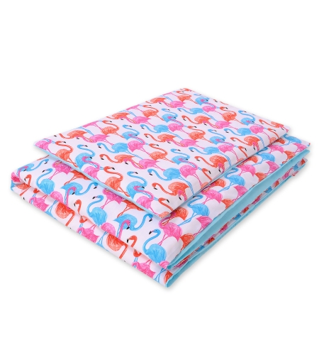 2-osainen vuodevaatesetti - 100x135 Mini - Flamingo