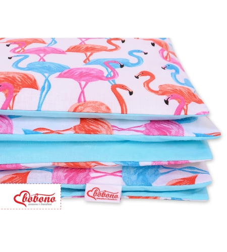 2-osainen vuodevaatesetti - 100x135 Mini - Flamingo