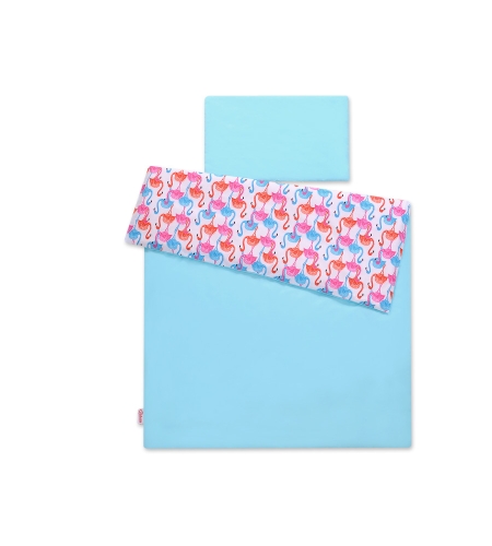 2-osainen vuodevaatesetti - 100x135 Mini - Flamingo