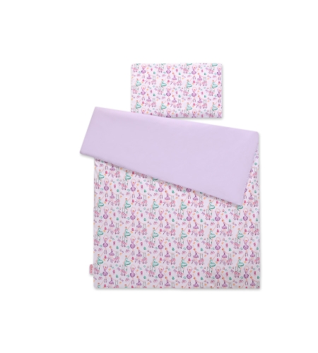 2-osainen vuodevaatesetti - 100x135 Mini - Violetti Ballerinat