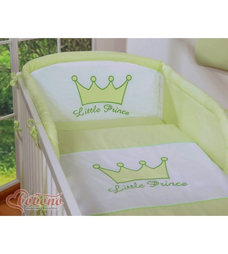 2-osainen vuodevaatesetti vauva  Little Prince/Princess Vihreä