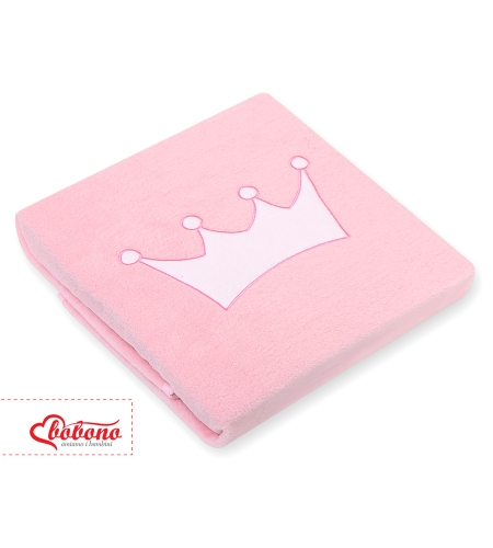 Fleece-viltti vauvalle - Little Prince/Princess Vaaleanpunainen