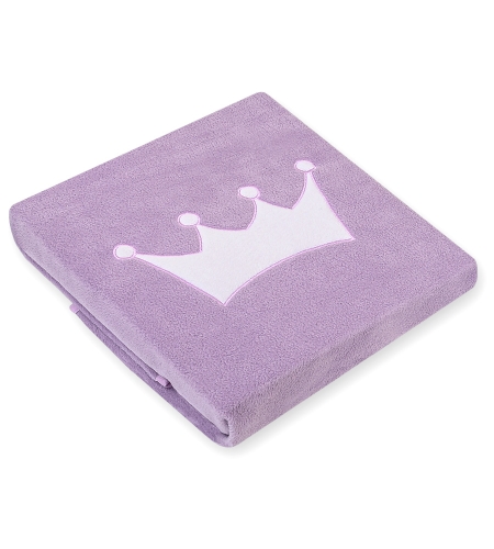 Fleece-viltti vauvalle - Little Prince/Princess Violetti