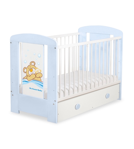 Karhu Barnaba vauvan sänky 120x60cm + Säilytyslaatikko  MAXI