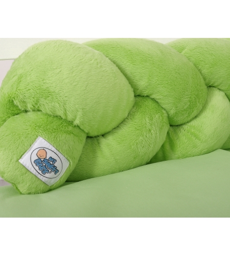 Letitetty reunapehmusta Mikny - Knot 180cm Vihreä