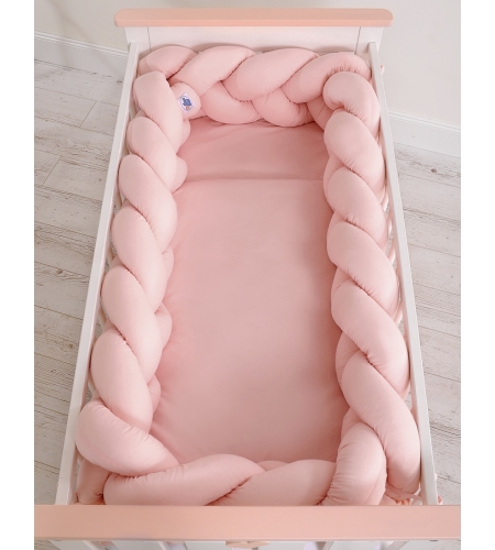 Letitetty reunapehmuste - Knot XXL Pastellinvaaleanpunainen