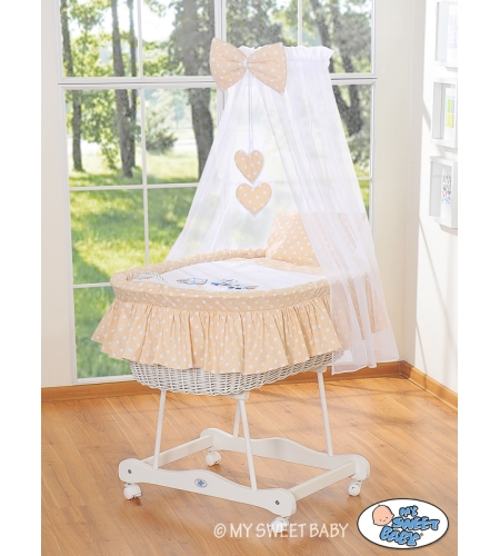 Liikuteltava kehto Beige