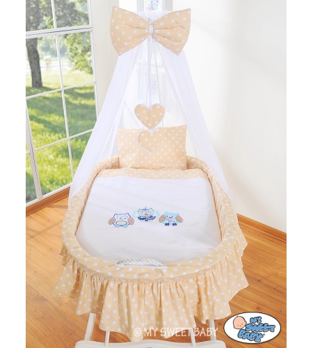 Liikuteltava kehto Beige