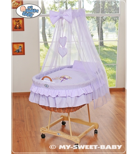 Liikuteltava kehto Violetti